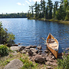 Fishing at the lake